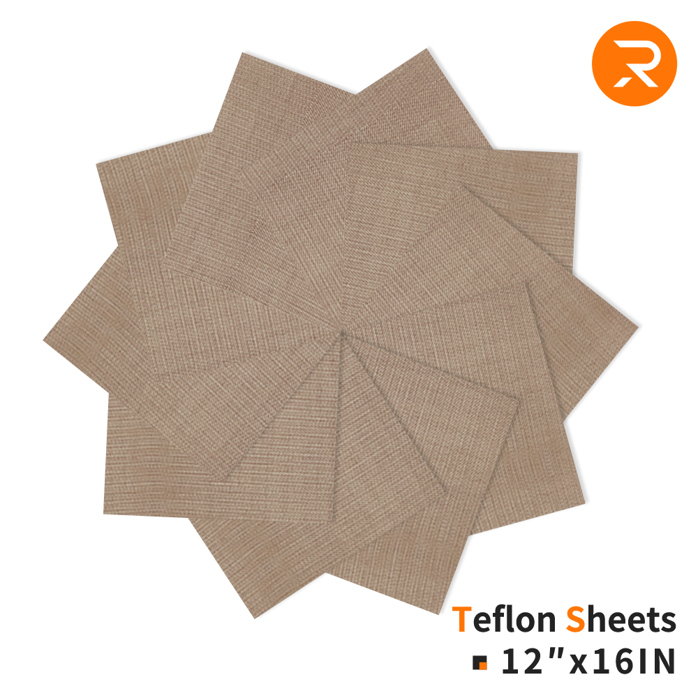 PTFE Teflon Sheet for Heat Press Heat Tape Bundle- 12" x 16"
