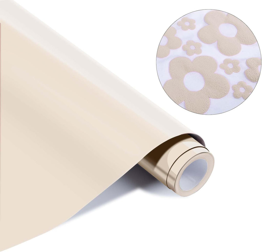 3D Puff Vinyl Heat Transfer - 10" x 6ft Puff HTV Vinyl Roll for T Shirts