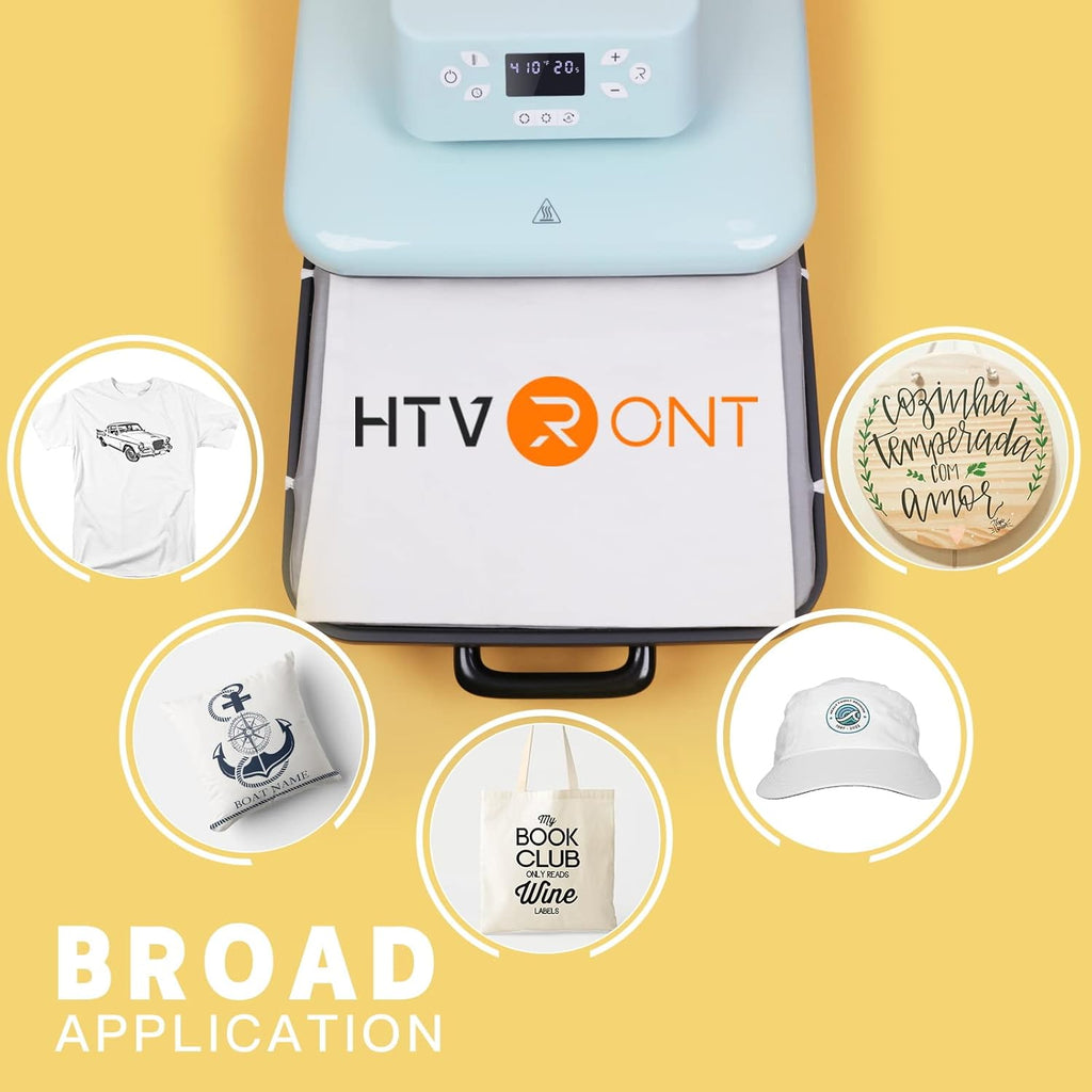 Auto Heat Press Machine 15" x 15" 110V with 52 Pcs Heat Press Accessories Bundle