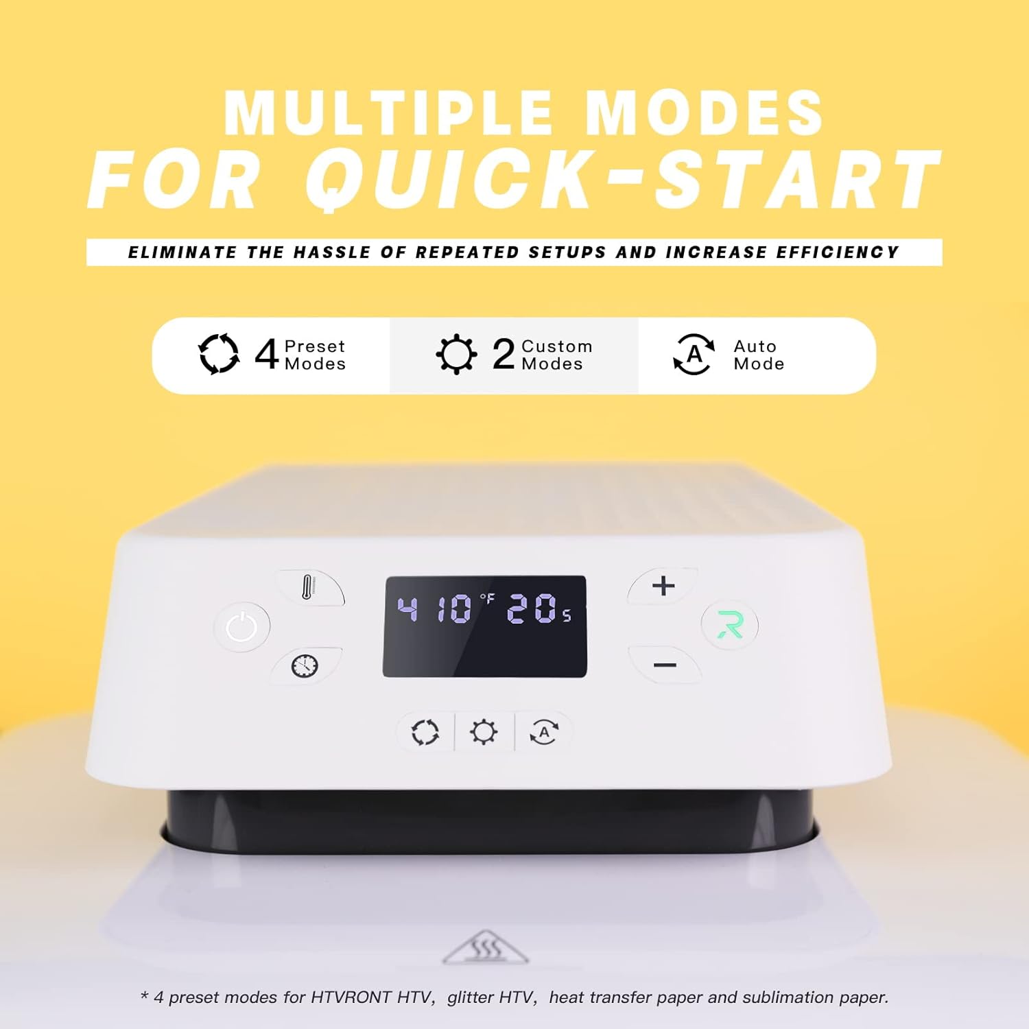 Auto Heat Press Machine 15" x 15" 110V with 52 Pcs Heat Press Accessories Bundle