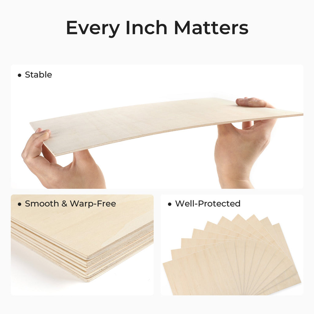 Basswood Sheet-12pcs