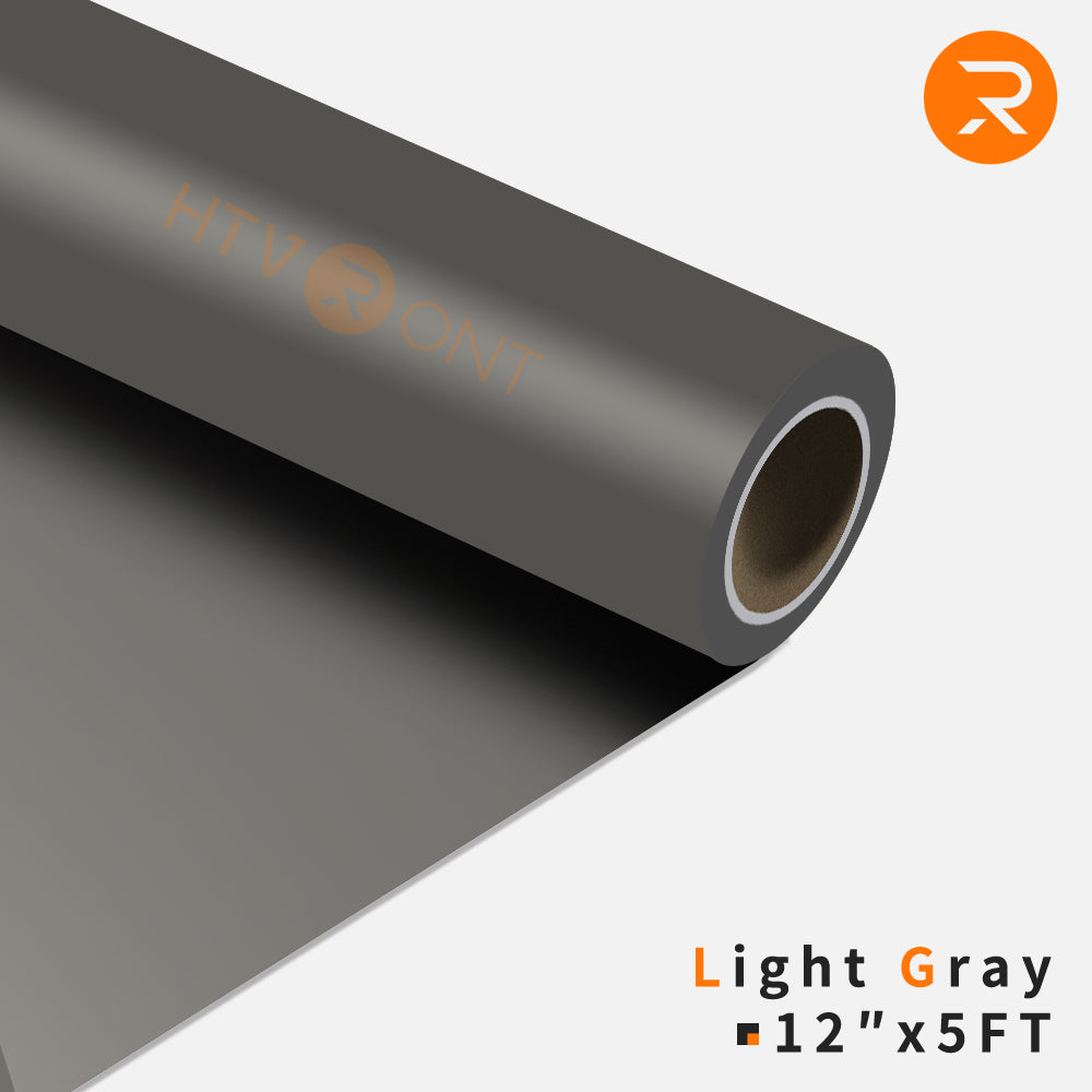 Heat Transfer Vinyl Roll - 12"x5 Ft (35 Colors）