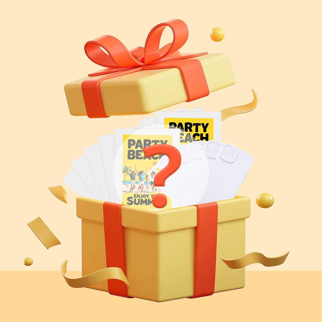 Black Friday Exclusive Gifts  For H17 Standrand Kit B--Sublimation Film(A4) x 20 + Phone Case Mystery Box - 12 Cases (Random Phone Models)