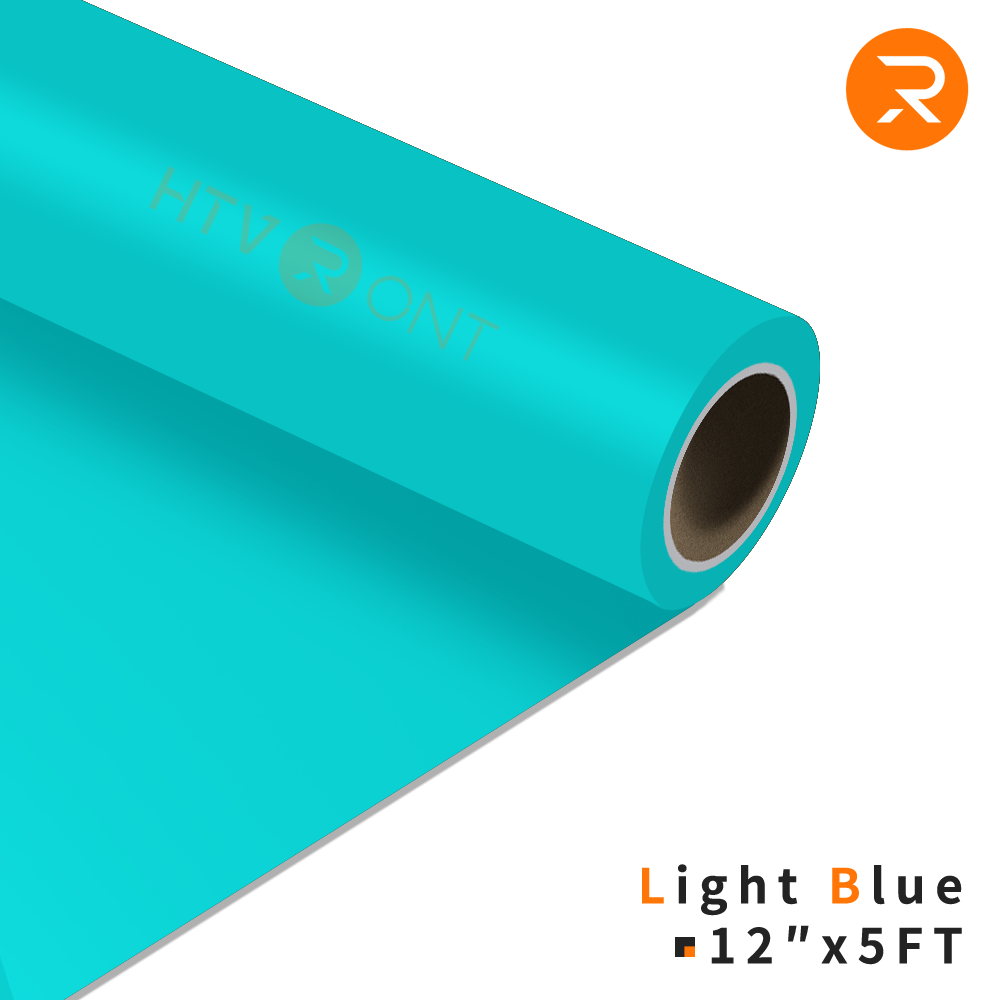 Heat Transfer Vinyl Roll - 12"x5 Ft (35 Colors）