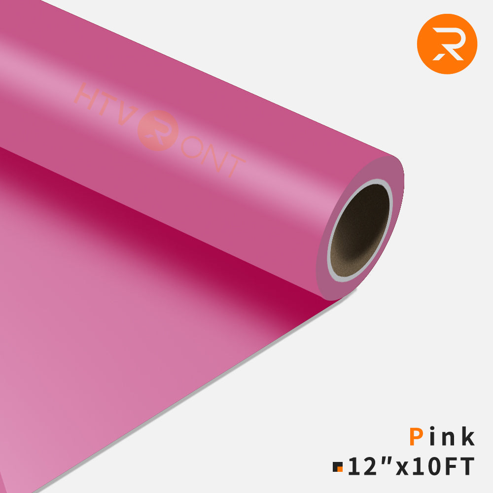 Heat Transfer Vinyl Roll - 12"x10 Ft (36 Colors）